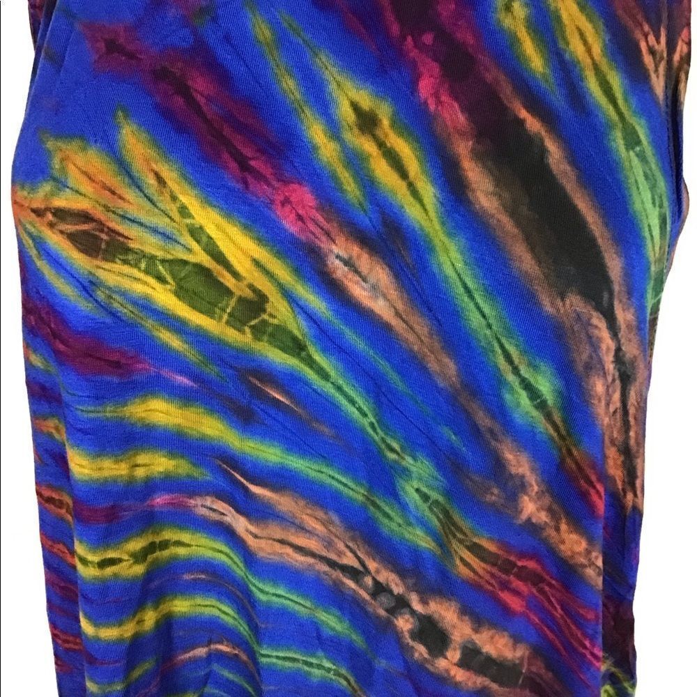 Sacred Threads Multicolor Tie Dye Top Size Os. - image 2